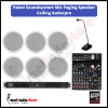 Paket Soundsystem Mic Paging Speaker Ceiling Auderpro - 6 Speaker